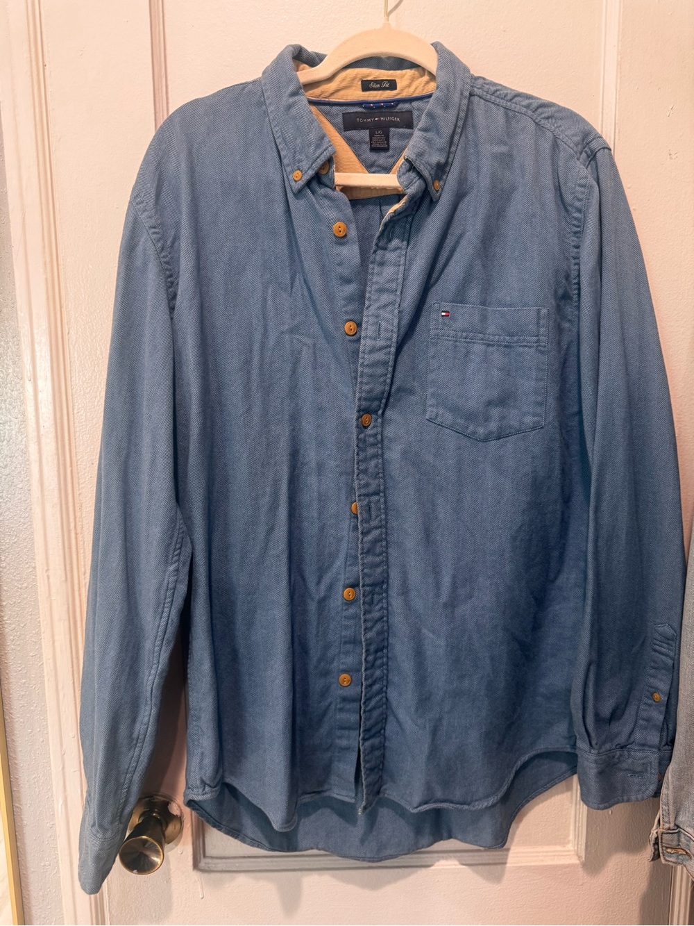Tommy Hilfiger Light Blue Button-Down Shirt
